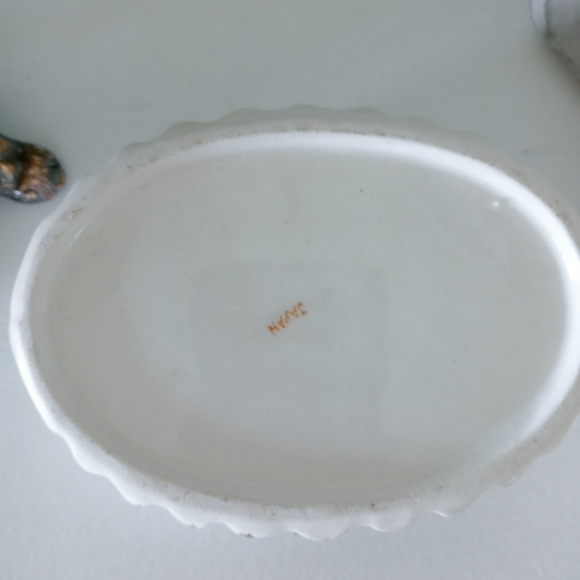 Victorian Lady Bisque Trinket Box So Beautiful! - Picture 3 of 6